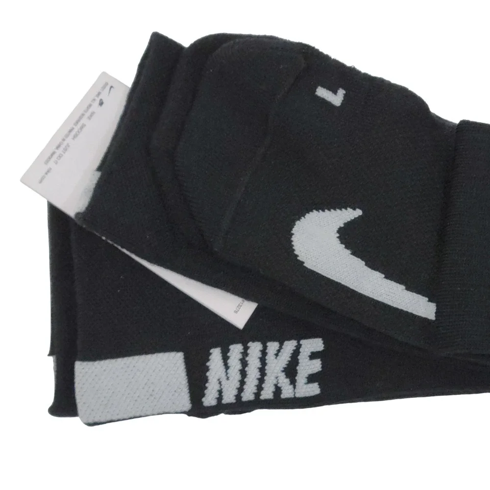 Nike Training Multiplier Crew Socks 2 Pack Women 6-10 Men Size 6-8 Youth 5Y-7Y